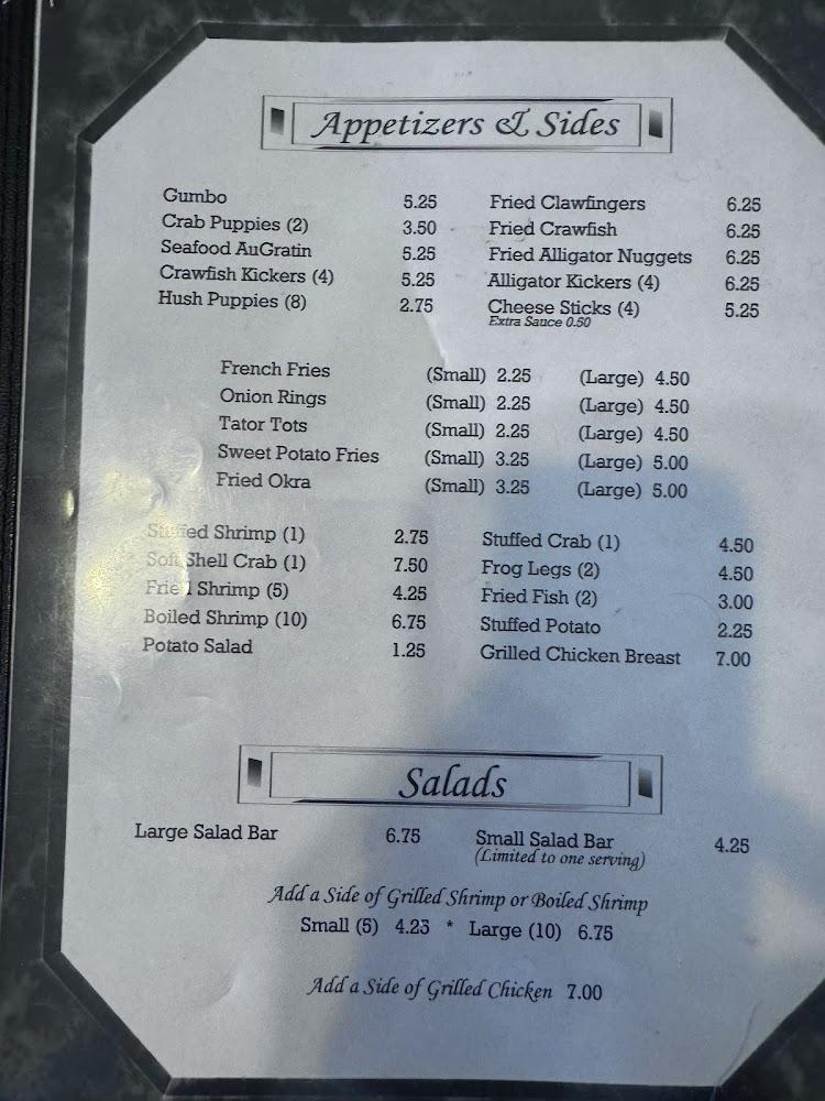 Landry's Seafood Menu image 3